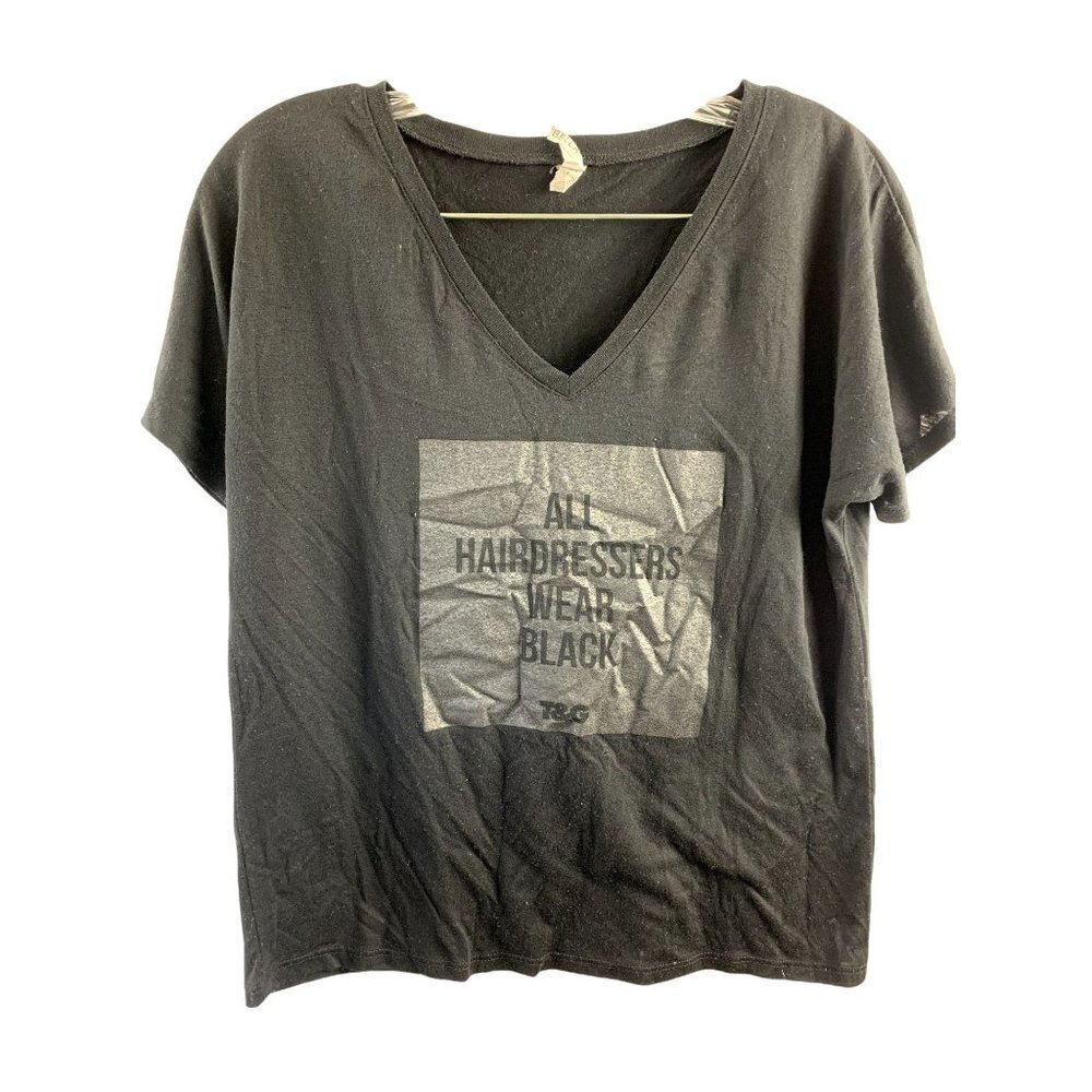 Bella Women's Hair Dresser Black Top